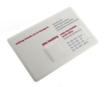 Credit card shape usb drive